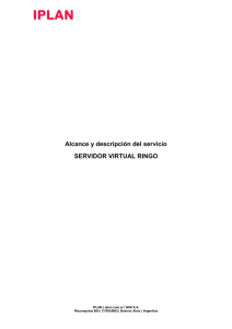 Alcance de Servicio - Servidor Virtual Ringo