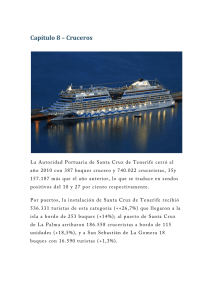 Capítulo 8 – Cruceros - Autoridad Portuaria de Santa Cruz de Tenerife