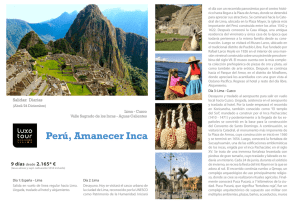 Perú, Amanecer Inca