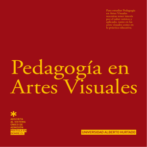 Pedagogía en Artes Visuales - Universidad Alberto Hurtado