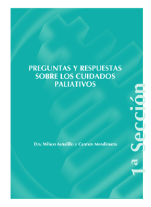 Preguntas y respuestas sobre Paliativos