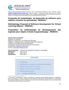 Propuesta de metodología de desarrollo de software para objetos