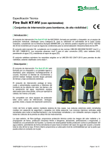 Extras Fire Suit KT-HV - ASCONSA Soluciones de Seguridad SL