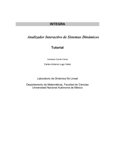 Analizador Interactivo de Sistemas Dinámicos