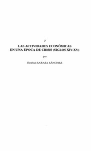 7. Las actividades económicas en una época de crisis (siglos XIV-XV)