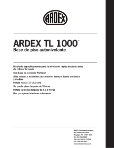 ardex tl 1000 - ARDEX Americas
