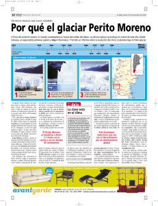 Por qué el glaciar Perito Moreno