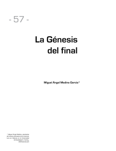La Génesis del final - Publicaciones del CUCSH