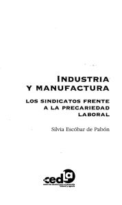 industria y manufactura