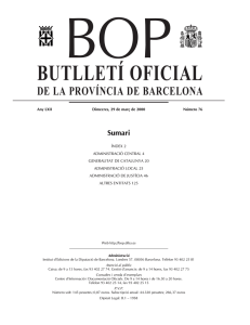 butlletí oficial - Ajuntament de Súria