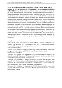 titulos de credito. su restitucion es condicion del ejercicio de la