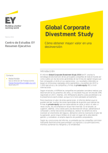 Global Corporate Divestment Study 2016