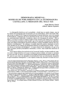 Demograf&iacute;a medieval