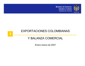 Marzo - Ministerio de Comercio, Industria y Turismo de Colombia