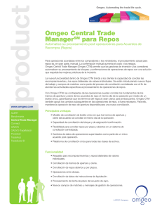 Omgeo Central Trade ManagerSM para Repos
