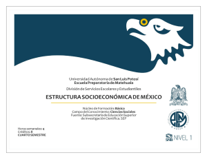 estructura socioeconómica de méxico