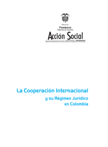La Cooperación Internacional - Ministerio de Comercio, Industria y