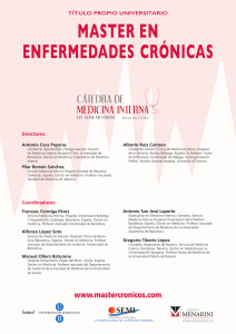 programa en formato PDF - Máster en Enfermedades Crónicas