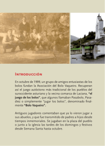 Reglamento de Bolo Vaqueiro - Federación Asturiana de Bolos