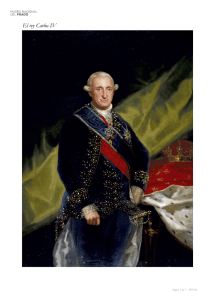 El rey Carlos IV - Goya en El Prado