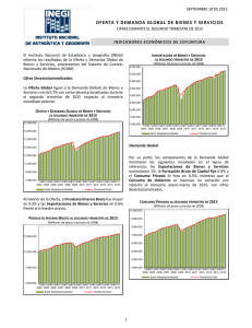 oferta y demanda global de bienes y servicios