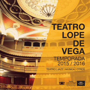 jazz música - Teatro Lope de Vega