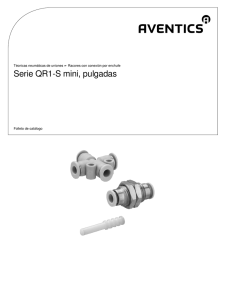 Serie QR1-S mini, pulgadas