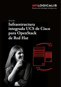 Infraestructura integrada UCS de Cisco para OpenStack