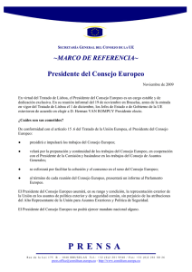 PRENSA - Council of the European Union