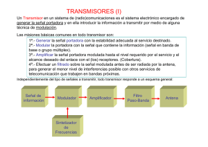 TRANSMISORES (I)