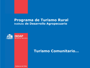 Programa de Turismo Rural, Instituto de Desarrollo Agropecuario