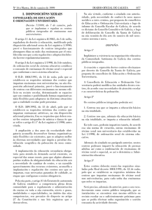 Decreto 7/99. ROC CPI - Consellería de Cultura, Educación e