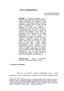 tutela jurisdicional - Revistas Eletrônicas da Toledo Presidente