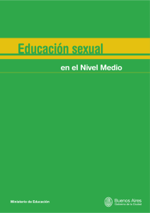 Educación sexual en el Nivel Medio