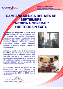 Campaña Médica (Medicina General