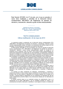 Real Decreto 837/2003, de 27 de junio, por el que se