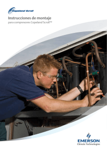 Instrucciones de montaje - Emerson Climate Technologies
