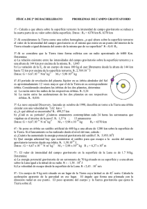 Problemas FIS Campo gravitatorio