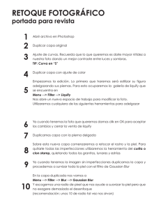 Instrucciones retoque fotográfico