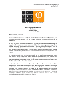 nueva constitución de la revista - Pontificia Universidad Javeriana