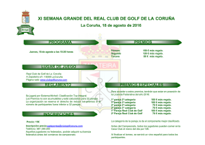 XI SEMANA GRANDE DEL REAL CLUB DE GOLF DE LA CORUÑA