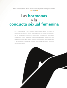 Las hormonas y la conducta sexual femenina