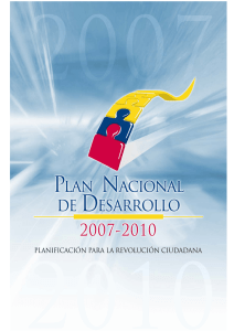 Descargar Plan Nacional de Desarrollo 2007- 2010
