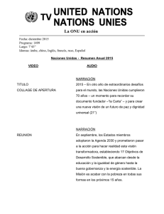 La ONU en acción