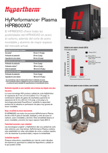 HyPerformance® Plasma HPR800XD