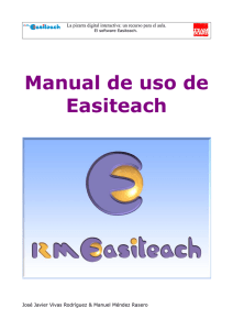 Manual de uso de Easiteach