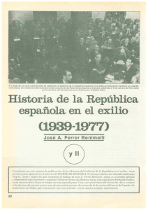 Historia de la República española en el exilio