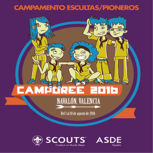 camporee 2016 - ASDE Scouts de España
