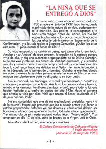 Boletín 21 - La venerable sierva de Dios María del Carmen