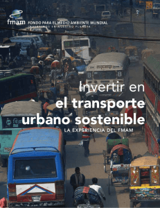 Invertir en el transporte urbano sostenible